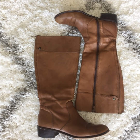 Corso Como Shoes - Corso Como Riding Boots Cognac
